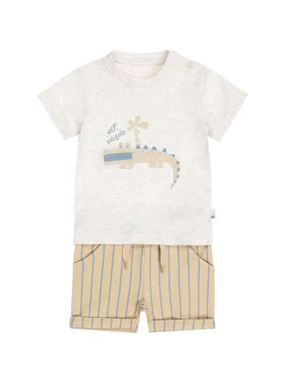 Gini And Jony
                            Infants Boys Cotton Co Ordinate