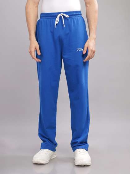 XTREMEX Men Pure
                        Cotton Elite Royal Blue Straight Fit Brand Logo
                        Training Track Pants