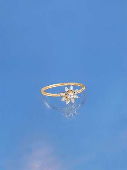 Mia by Tanishq 14 KT
                        Gold 0.014 CT Diamond Studded Ring-0.918g