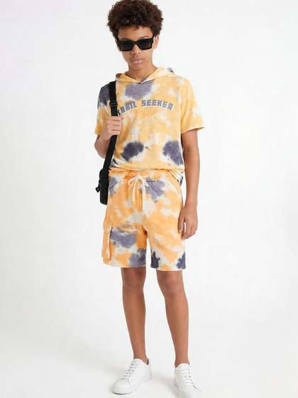 Fame Forever by
                      Lifestyle Boys Ombre Printed Shorts
