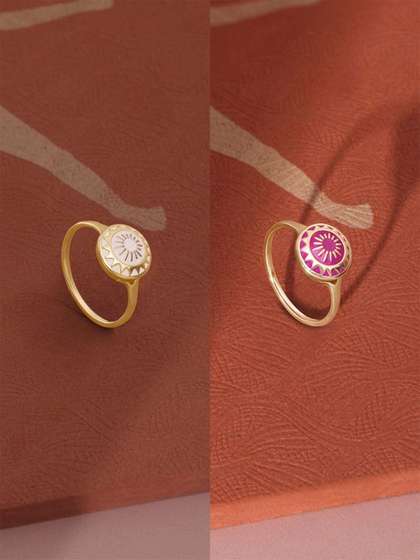 Mia by Tanishq 14KT
                        Gold Finger Ring-1.705 g