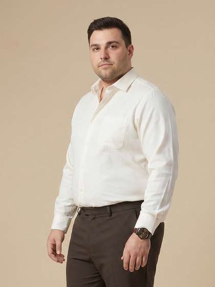 Thomas Scott Plus
                        Size Pure Cotton Formal Shirt
