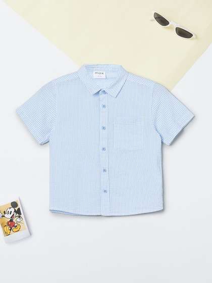 max Boys Striped Casual
                    Shirt