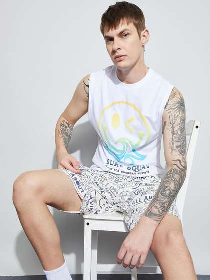 SmileyWorld Men
                        Printed T-shirt