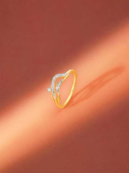 Mia by Tanishq 14 KT
                        Gold 0.1272 CT Diamond Studded Ring-1.47 g