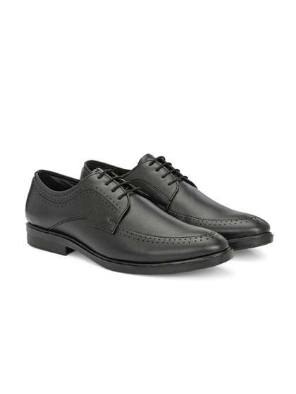 Mast & Harbour
                        Men Round Toe Lace-Ups Formal Oxfords