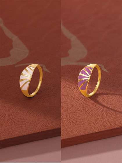 Mia by Tanishq 14KT
                        Gold Finger Ring-1.752 g
