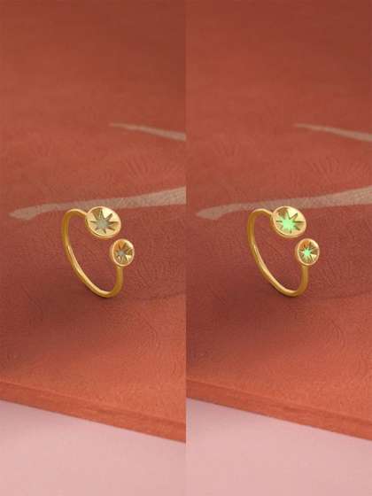 Mia by Tanishq 14KT
                        Gold Finger Ring-1.737 g