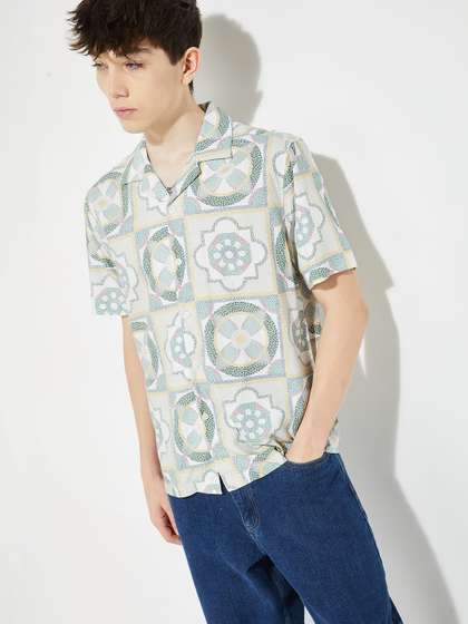 max Men Printed
                          Casual Shirt