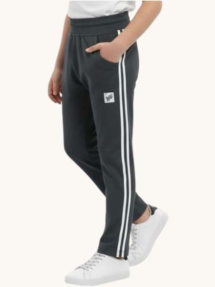 SMSHOPMORE Regular Fit
                      Striped Training Track Pants
