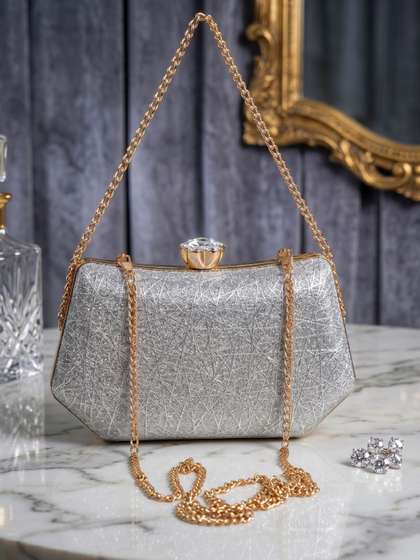 OSTY Textured Box
                      Clutch