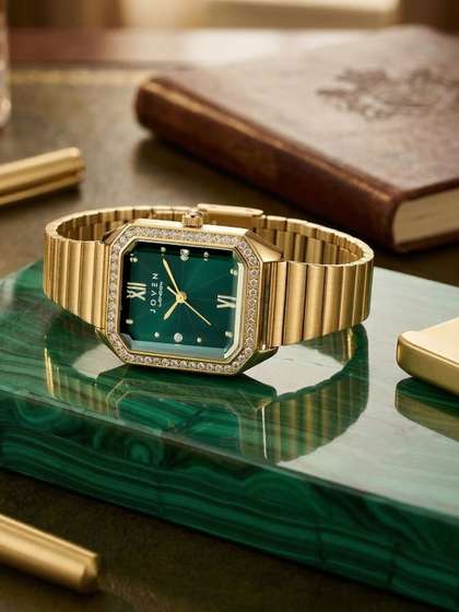 Joven Women
                        Embellished Dial & Stainless Steel Bracelet
                        Style Straps Analogue Watch J2-C
