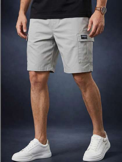 VEIRDO Men High-Rise
                        Outdoor Cargo Shorts