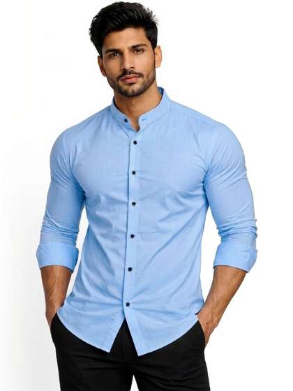 SKY GLOBAL Men
                        Classic Casual Shirt