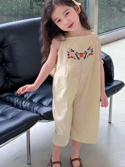 YK Girls Basic Jumpsuit
