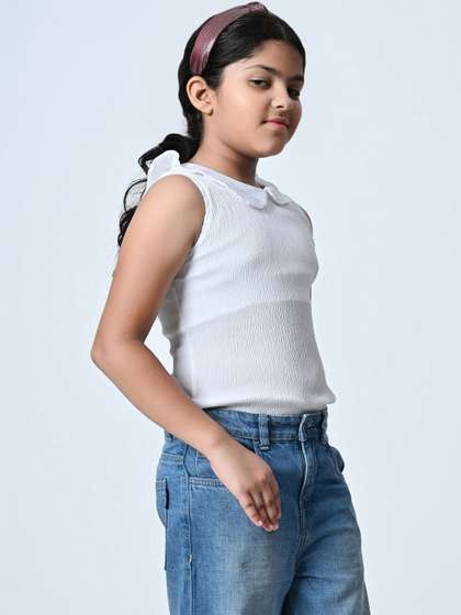 IndiWeaves Girls
                        Crepe Tops