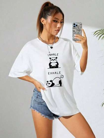 Calm Down Women
                          Printed T-shirt