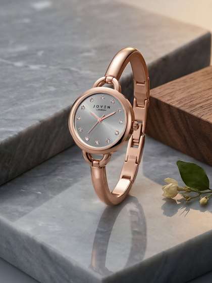 Joven Women
                        Embellished Bracelet Style Analogue Watch -
                        J4-C