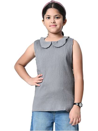 IndiWeaves Girls
                        Crepe Tops