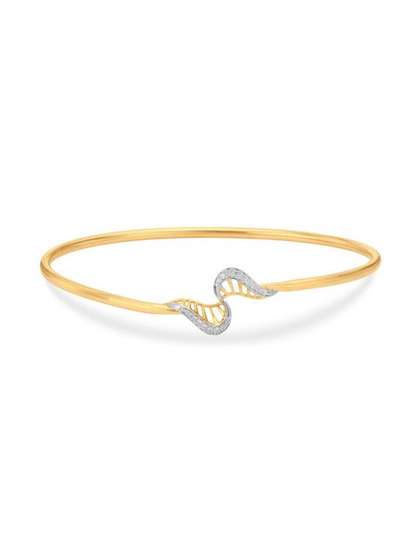 Mia by Tanishq 14Kt
                        Gold Diamond Studded Bangle - 4.628 g