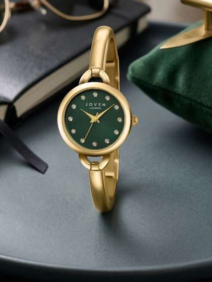 Joven Women
                        Embellished Bracelet Style Analogue Watch -
                        J4-A