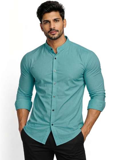 SKY GLOBAL Men
                        Classic Casual Shirt