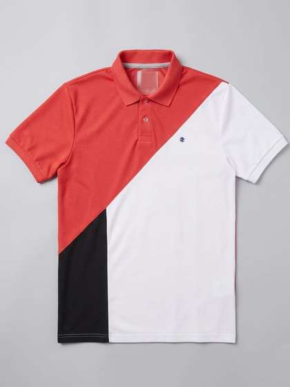 SZN Men
                        Colourblocked Polo Collar T-shirt