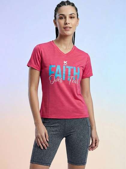 HRX by Hrithik
                        Roshan Cotton Blend Top