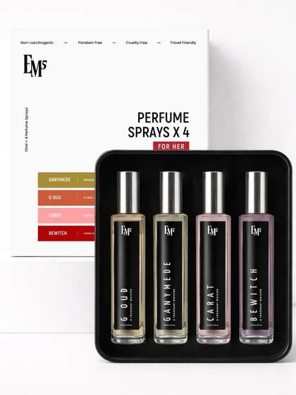 EM5 Set of 4 EDP
                        Perfumes Ganymede G-Oud, Carat & Bewitch
                        15ml Each
