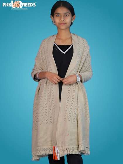 Pick Ur Needs Women
                        Woven Design Shawl