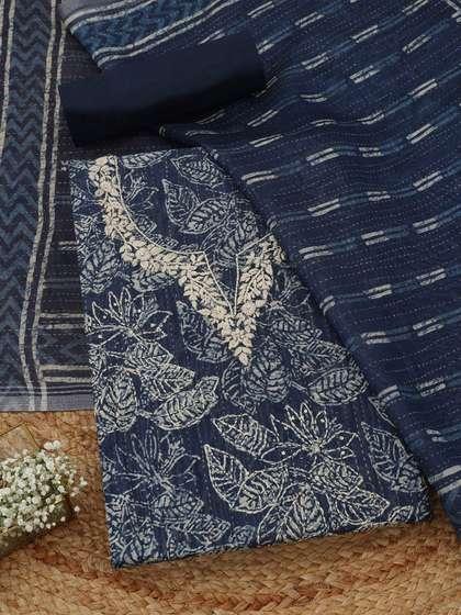 Soch Floral
                          Printed Unstitched Dress Material