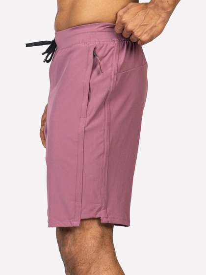 Decathlon Cotton Mid
                        Rise Above Knee Sports Shorts