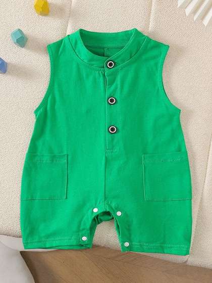 Wunderwoo Girls Cotton
                      Rompers