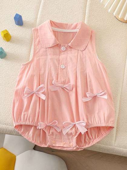 Wunderwoo Infant-Girls
                    Cotton Sleeveless Bodysuit