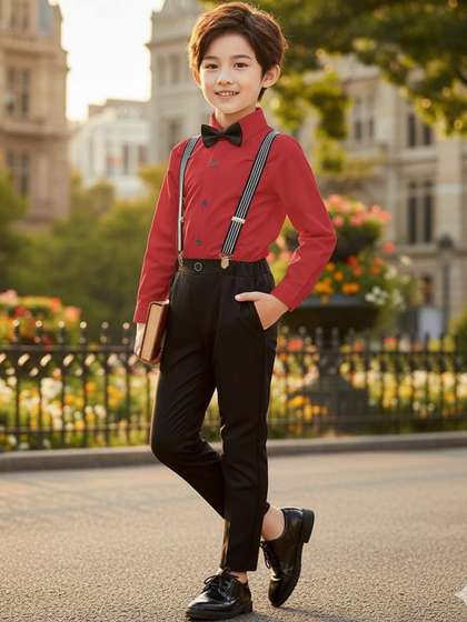 Veta Wear Boys Shirt
                      with Trousers