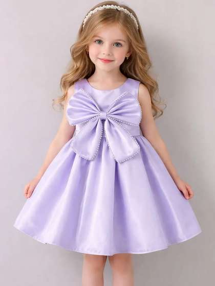 Sparklepop Satin Dress