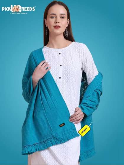 Pick Ur Needs Women
                        Woven Design Shawl