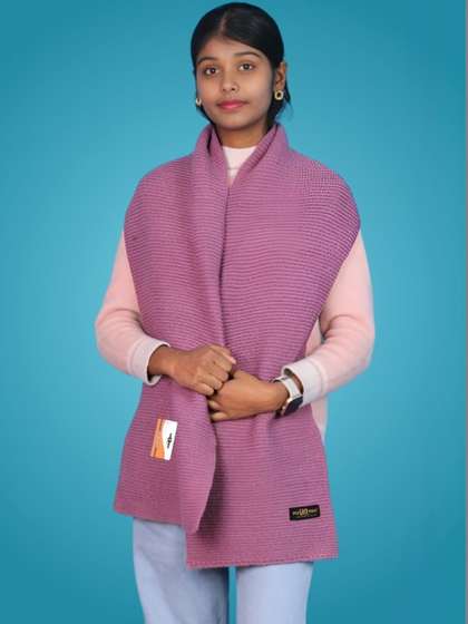 Pick Ur Needs Women
                        Striped Woven Design Shawl