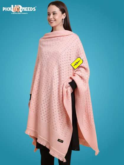 Pick Ur Needs Women
                        Woven Design Shawl