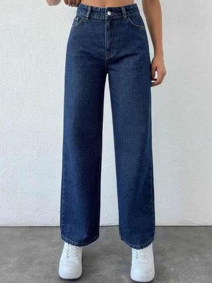 Encrypt Women Straight
                      Fit High-Rise Stretchable Jeans