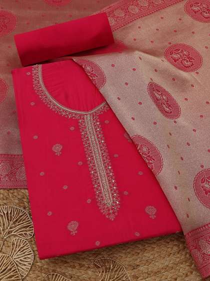 Soch Embroidered
                        Unstitched Dress Material