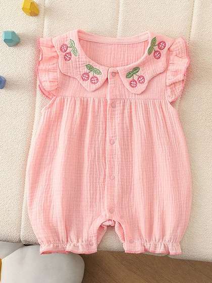 Wunderwoo Girls Cotton
                    Rompers