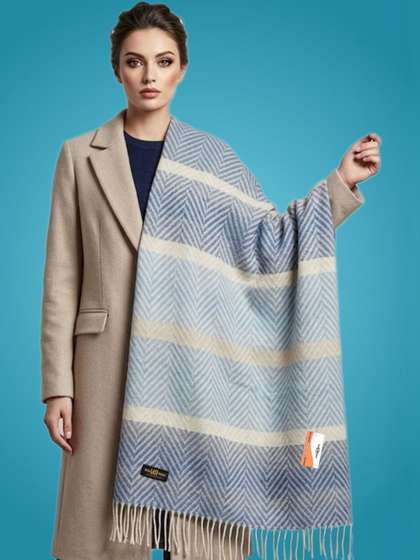 Pick Ur Needs
                          Women Checked Woven Design Shawl