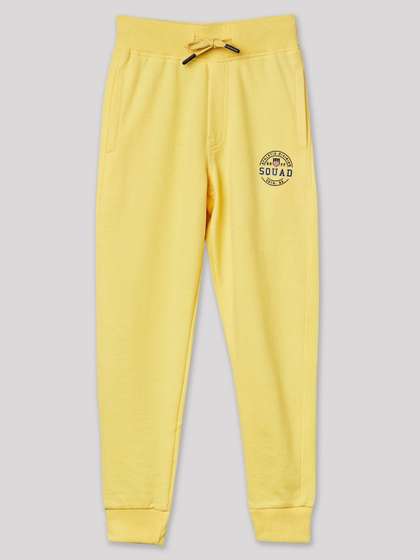RUFF Boys Regular Fit
                    Brand Logo Joggers