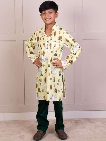 Fayon Kids Boys Printed
                    Trousers