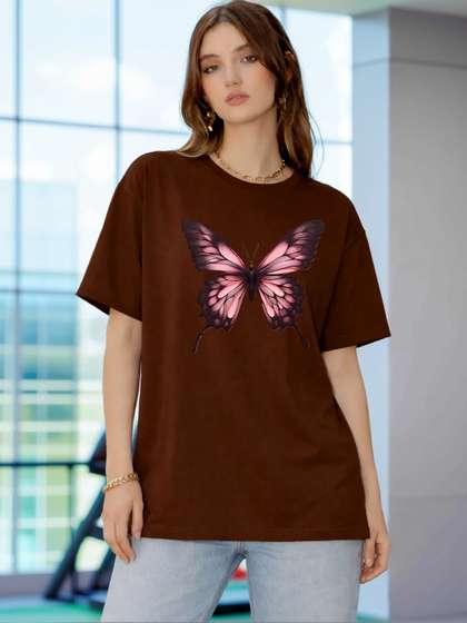BELTLY Women Printed
                        T-shirt