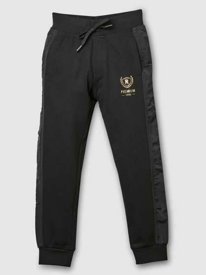 RUFF Boys Regular Fit
                      Brand Logo Joggers