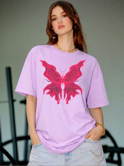 BELTLY Women Printed
                        T-shirt