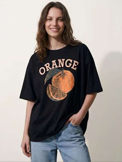 SMARTEES Women
                        Printed T-shirt