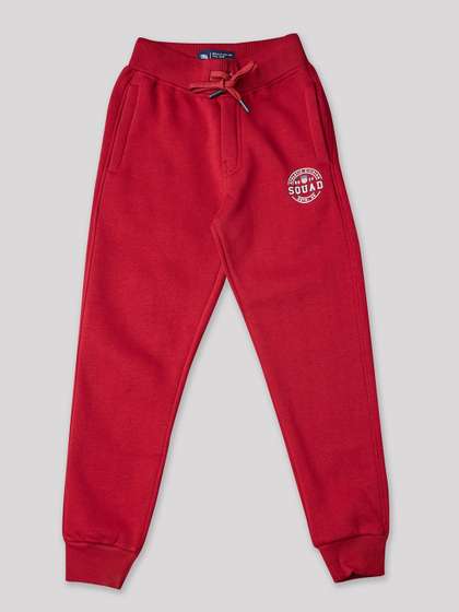 RUFF Boys Regular Fit
                    Brand Logo Joggers